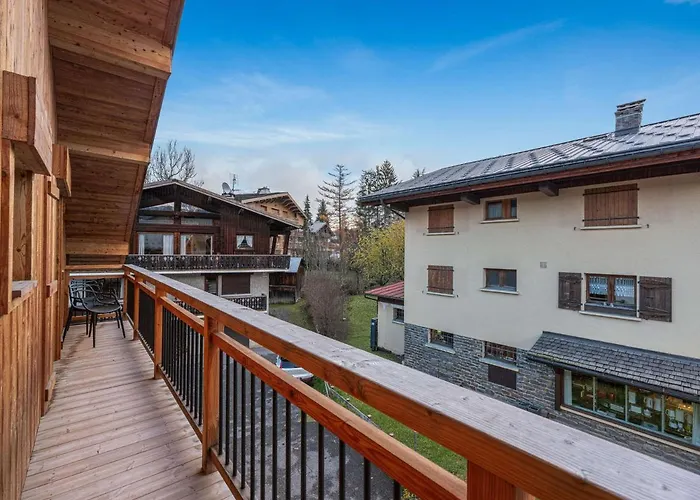 Appartement Renove Au Centre De Avec Balcon Et Parking - Fr-1-569-137 Megève